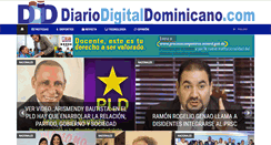 Desktop Screenshot of diariodigitaldominicano.com